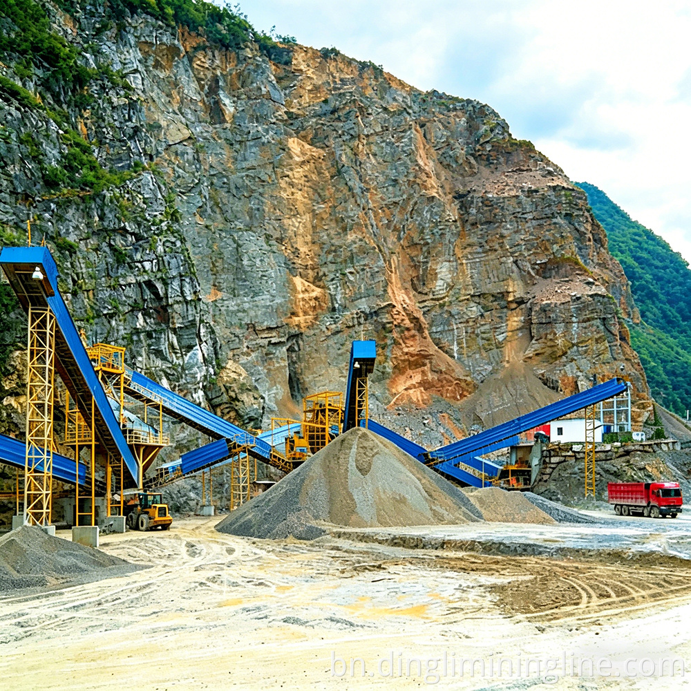limestone bluestone processing line